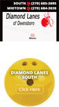 Mobile Screenshot of diamondlanes.net